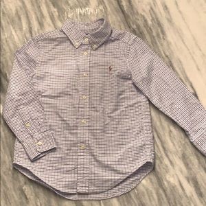 Boys Ralph Lauren long sleeve button down shirt